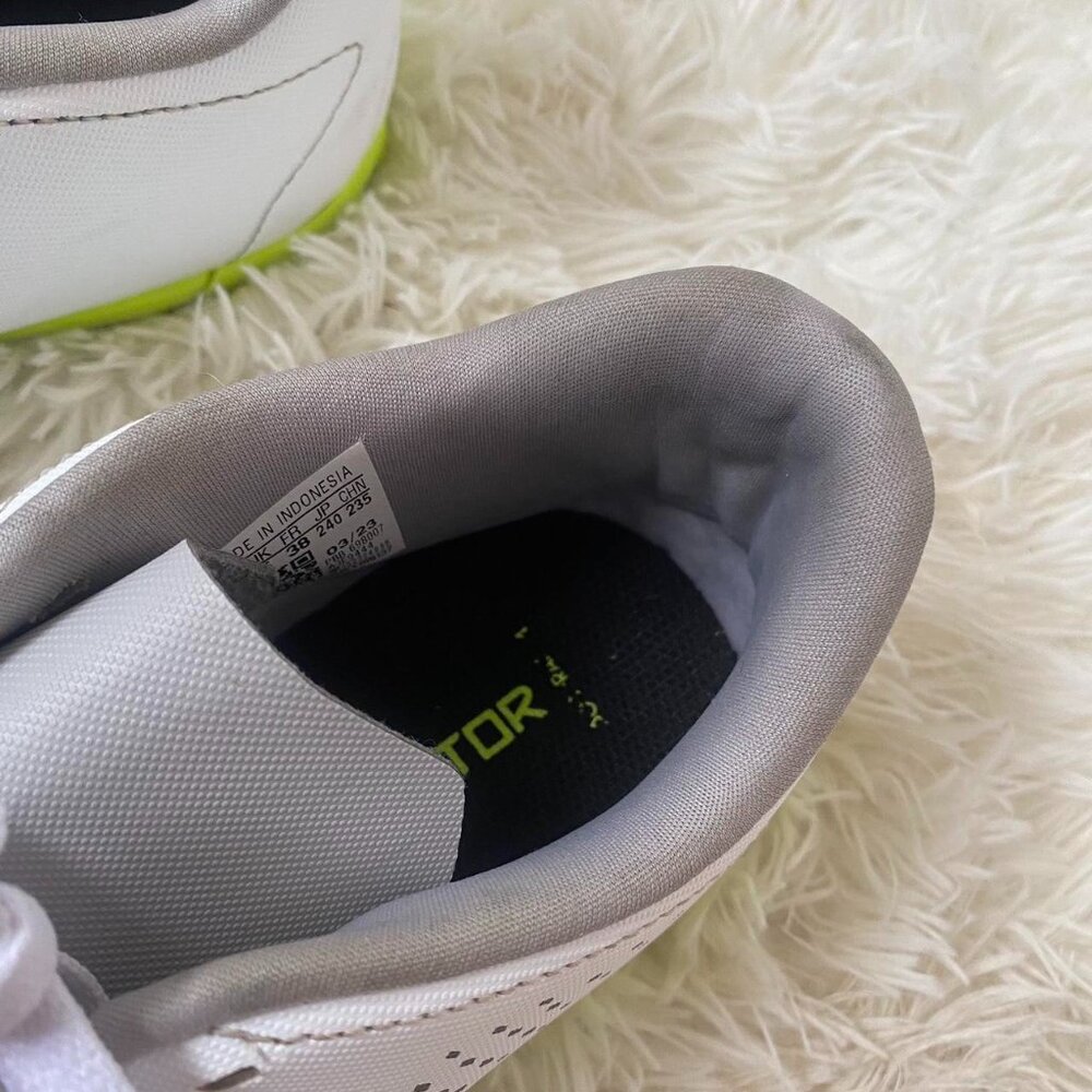 Adidas White and Grey Boots